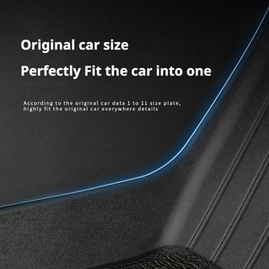 高級ビジネスカスタムTPEフットマットインテリアアクセサリーTesla Model 3 Highland Car Floor Mat <span class=keywords><strong>2025</strong></span>用