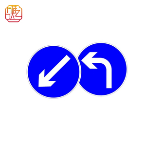 可定制高能见度反光交通警告标志镀锌板合金户外图案优质交通标志 - Product Image 3