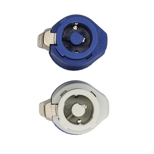 <strong>Connector</strong> 3 Pin Powercon Plug Male Jack 3 Core Blue Powercon in Out Powercon <strong>Connector</strong> <strong>Input</strong> and <strong>Output</strong> Speakon Power <strong>Connector</strong> - Product Image 2