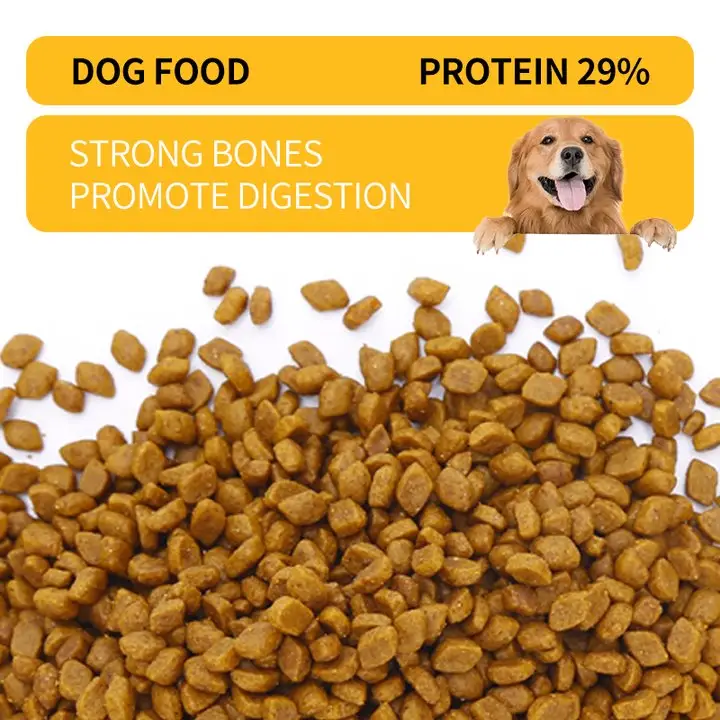 OEM ODM Aliments pour chiens biologiques de qualité supérieure pour chiots Vente en gros d'aliments pour chiens à haute teneur en protéines