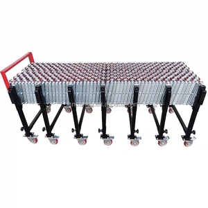 Camiones portátiles de baja resistencia Rueda de patín Contenedor telescópico Carga Transportador de descarga Precio