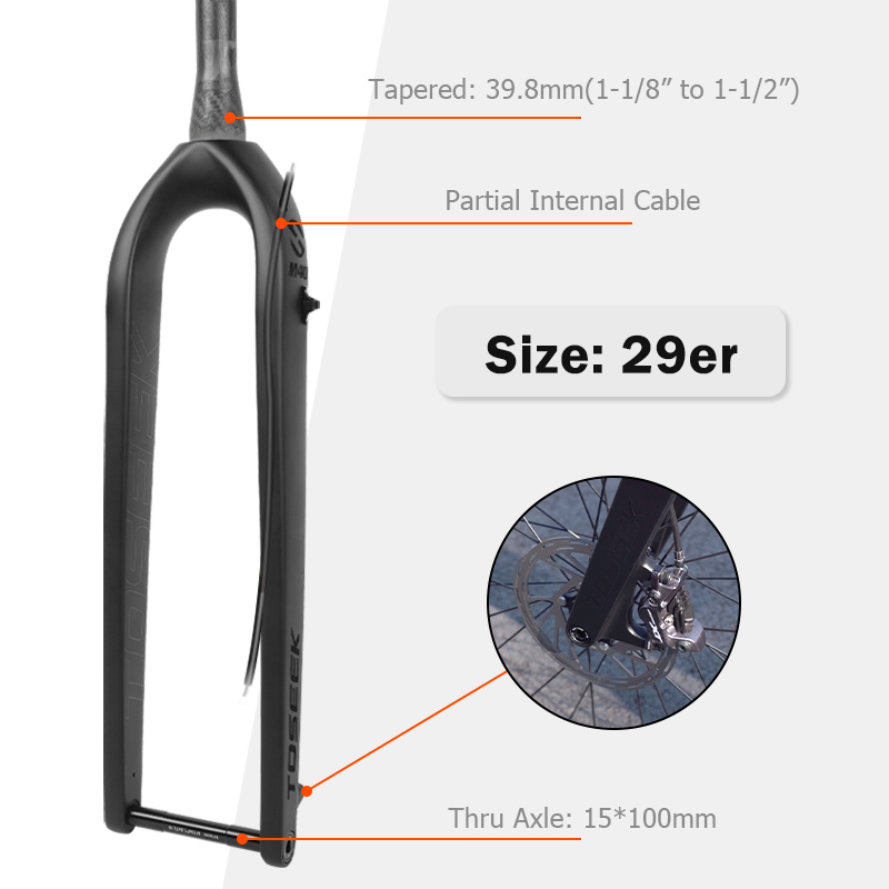 Black 29inch-Axle15*100