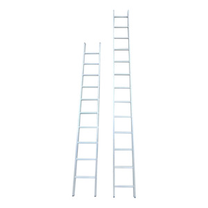 ספק סין מגדל אלומיניום stair 11 שלבים 3 מ 'פיגומים טיפוס סולם נגד החלקה סולם החלקה הרגל אחד ישר סולם