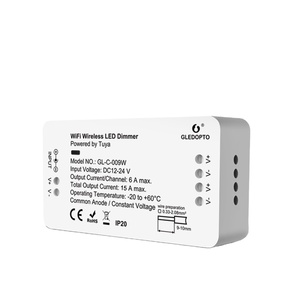 Gledopto GL-C-009W WIFI <span class=keywords><strong>Wireless</strong></span> <span class=keywords><strong>Led</strong></span> Dimmer Einfarbig DC12-24V Ausgangs strom 6A/CH <span class=keywords><strong>LED</strong></span>-<span class=keywords><strong>Controller</strong></span>