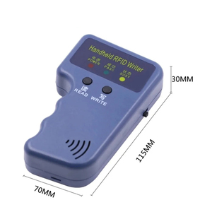 Handheld 125KHz Read EM4100 TK4100 RFID Copier Writer Duplicator <strong>Programmer</strong> Reader EM4305 <strong>T5577</strong> Rewritable ID Keyfobs Tags Cards - Product Image 6