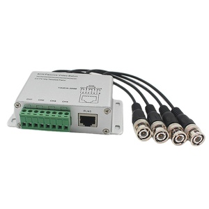 CCTV 4通道无源发射机视频巴伦BNC公到UTP Rj45 Cat5 4 CH UTP视频巴伦传输用于CCTV系统 - Product Image 3