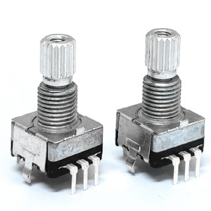 Inkremental-Drehgeber mechanischer ec11-Drehgeber mit Druckknopf