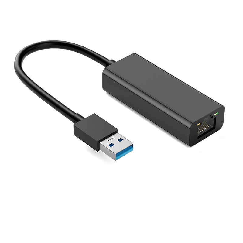 Black-S3 USB-Gigabit-Coque en plastique