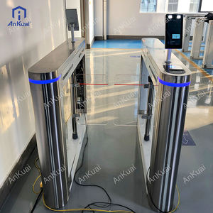 Tự động kiểm soát truy cập QR Scanner RFID hiệu quả cao <span class=keywords><strong>swing</strong></span>/Tốc độ/Flap rào cản cổng turnstile cơ chế cho văn phòng trung tâm mua sắm - Product Image 3