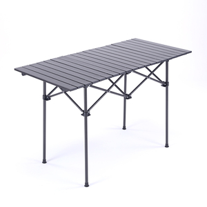 XHX, mesa de picnic grande multifunción moderna, pesca, barbacoa, mesa de aluminio para acampar - Product Image 2