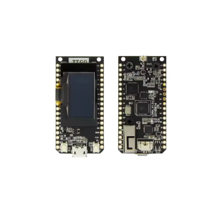 लोरा V1.3 ESP32 SX1276 868/915Mhz वाईफ़ाई वायरलेस ब्लूटूथ मॉड्यूल 0.96 इंच OLED स्क्रीन सपोर्ट Arduino डेवलपमेंट बोर्ड