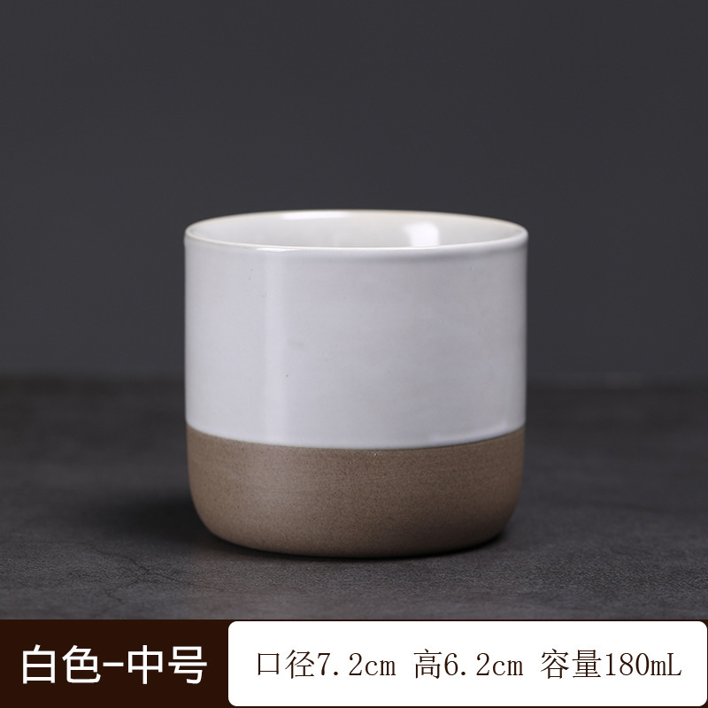 Two-tone cup-white-medium size
