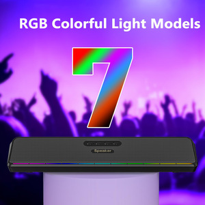 RGB LED Display Wireless <strong>Computer</strong> Speakers 5W Output Power USB C Powered Surge Clear Sound for Desktop PC Laptop <strong>Monitor</strong> - Product Image 3