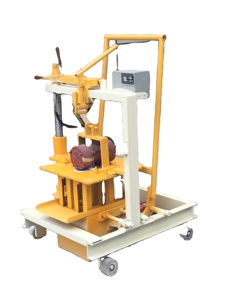 Di động bê tông xi măng gạch đặt máy di chuyển rắn rỗng khối khuôn máy - Product Image 6
