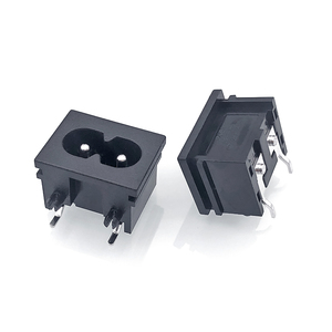 DB-8-03 2ピンパネル電源インレットソケットコネクタAC電源ソケット複数用途向け - Product Image 4