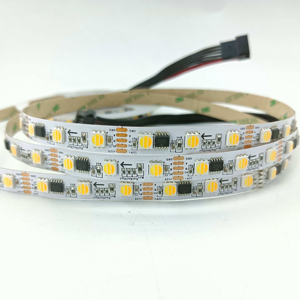 調整可能な白色CCT DMX 12V LEDストリップ3 in 1 60LED/mディスプレイ照明用 - Product Image 1