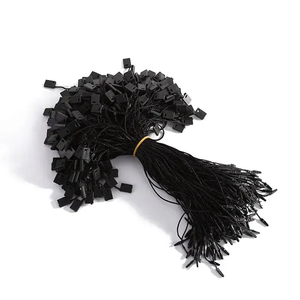 Wholesale Cheap <strong>hang</strong> <strong>Tag</strong> <strong>String</strong> Custom <strong>hang</strong> <strong>Tag</strong> <strong>Loop</strong> Plastic Seal <strong>String</strong> for Garment - Product Image 1