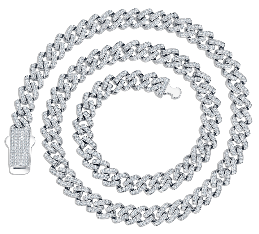 Colliers Moissanite GRA 8 mm