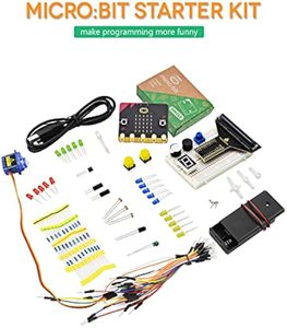 Aismartlink Microbit <strong>Basic</strong> Starter Kit for BBC Micro:bit V2 Accessories STEM Kit <strong>Coding</strong> for Beginners (Micro:bit V2.21 Included)