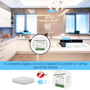 Tuya <strong>ZigBee</strong> 3.0 Smart Light Switch Module Tuya ZigBee3.0 Hub Required Smart Life/Tuya App Wireless Remote <strong>Control</strong> - Product Image 3