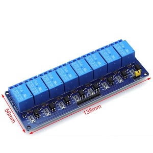 5V 12V 24V 8-Wege-Relaismodul für Arduino 8-Kanal-Relaismodul mit Optokoppler-Relais ausgang auf Lager - Product Image 5