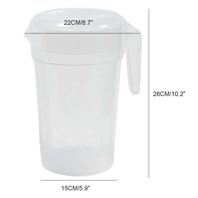 2.4L water bottle cap, white
