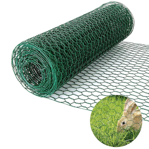 Suministro de fábrica, alambre de pollo hexagonal recubierto de PVC de doble giro, Red de alambre hexagonal galvanizada, malla de alambre hexagonal galvanizada - Product Image 1
