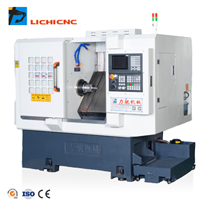 LC-52X Max. Swing Diameter (mm) 558 <strong>c</strong> <strong>Axis</strong> <strong>Cnc</strong> <strong>Lathe</strong> <strong>With</strong> Automatic bar Feeder High Precision Slant Bed <strong>Cnc</strong> <strong>Machine</strong> - Product Image 1