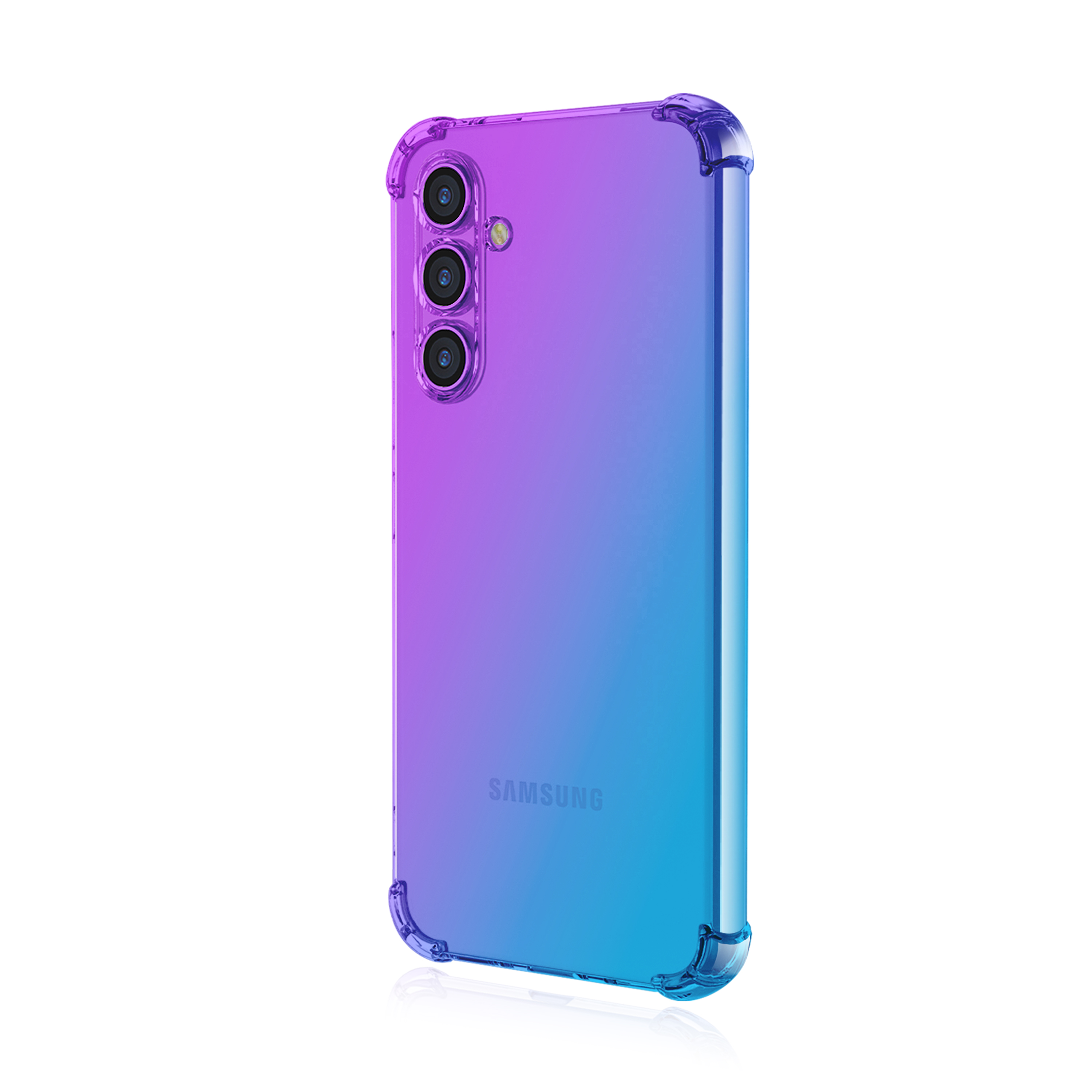 Púrpura + azul