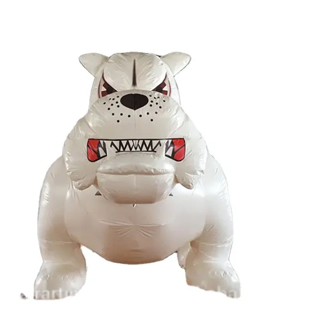Dev reklam şişme fransız bulldog maskot hayvan şekilli balon satılık