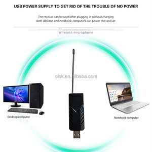 Clavax CLUM-U300 microfono Wireless conferenza one-to-one per la registrazione della rete vocale del gioco USB microfono a condensatore del computer - Product Image 6