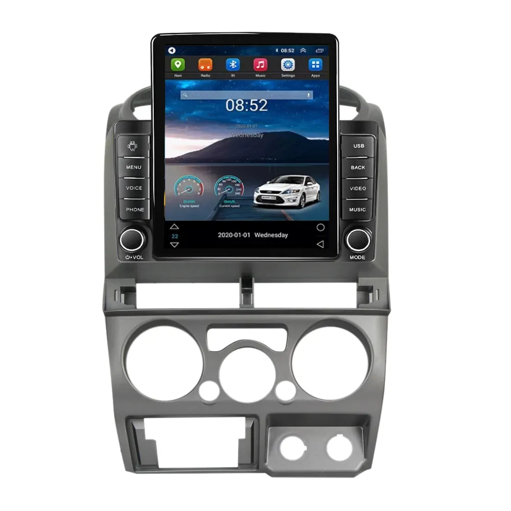 Android13.0 Tesla 8 + 128G auto Pour Isuzu D-Max 2007-2011 Car Gps Carplay Android13.0 key lights Car DVD Player android car radio