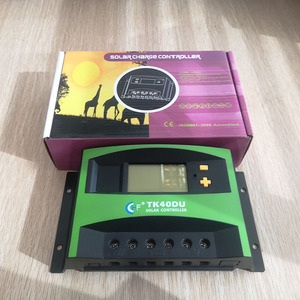 40A Solar laderegler 12V 24V 48V Mit USB-Anschluss Lcd Intelligentes Panel Batterie leistung Pwm Solar laderegler - Product Image 5
