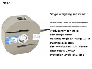 Mavin ns18 s-loại tải di động căng thẳng lực lượng áp lực cảm biến cho móc quy mô, Phễu quy mô, Cần cẩu quy mô, công nghiệp hệ thống cân - Product Image 2
