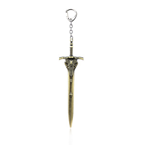 Sıcak satış yüksek kalite anime silah anahtarlık dünya Warcraft koyu Soul Alterius kılıç anahtarlık japonya anime anahtarlık - Product Image 3