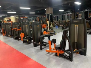Stazione multifunzione per palestra commerciale con seduta a metà torace per macchine per la selezione del carico di Pin per allenamento al petto - Product Image 6