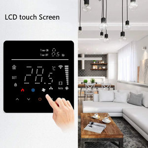 Design moderno a distanza Tuya Smart Life APP di controllo termostato di riscaldamento con Touch Screen settimanale programmabile con termostato Wifi - Product Image 5