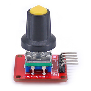 OPEN-SMART EC11 Rotary Encoder Module 360 degree Incremental Pulse Potentiometer Volume Control Knob with Button for <strong>Arduino</strong> - Product Image 6