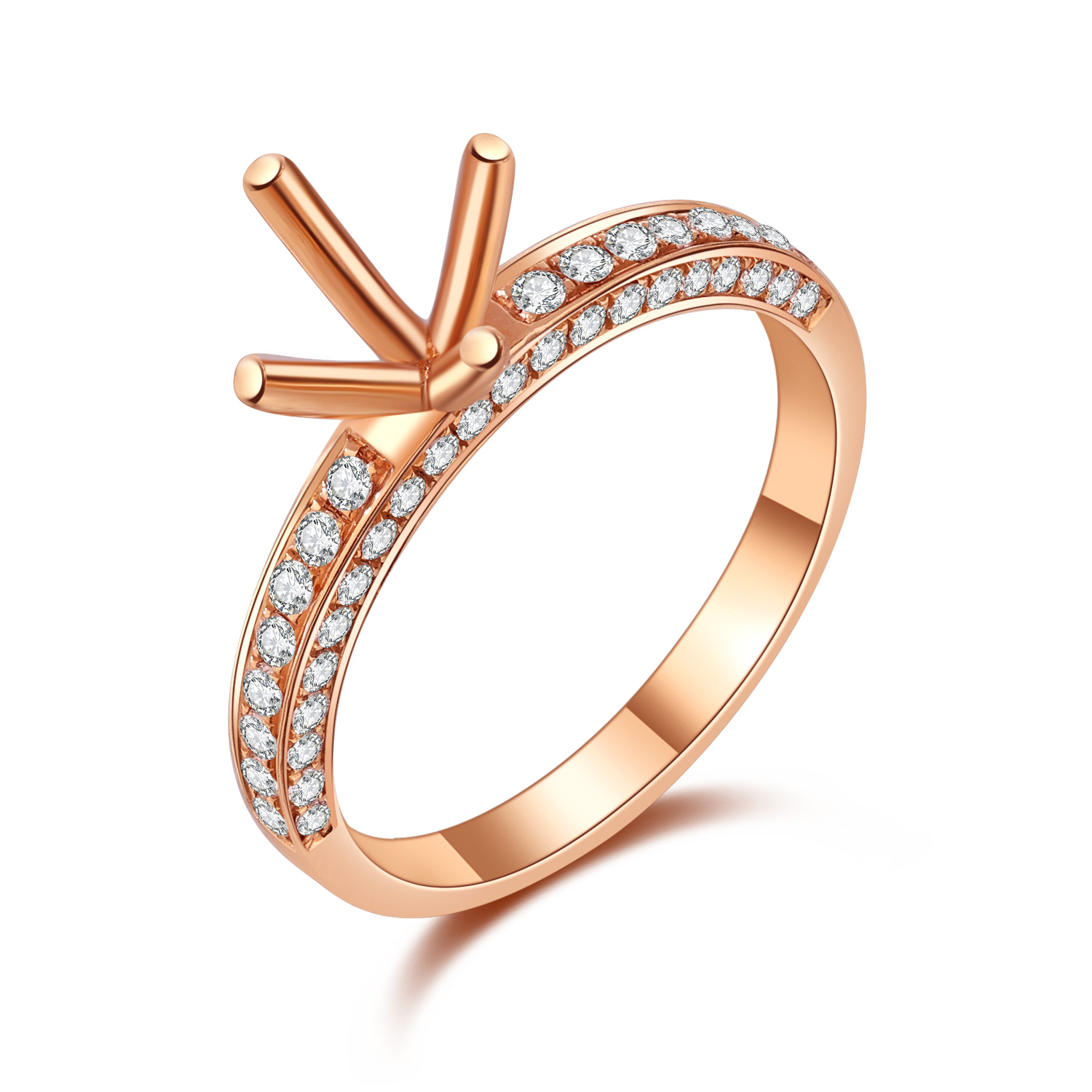 Or blanc 18K