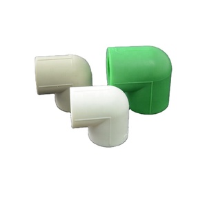 PPR Raw Material Different <strong>Type</strong> Ppr <strong>Pipe</strong> and Fitting Made in China High Quality Ppr 90 Degree Equal Bend - Product Image 1