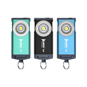 カスタムメイド最新ledミニ懐中電灯linternaポケットled充電ミニライトキーホルダー