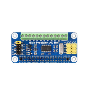 Waveshare High-Precision AD HAT For <strong>Raspberry</strong> <strong>Pi</strong> and Jetson Nano, ADS1263 10-Ch 32-Bit <strong>ADC</strong> - Product Image 3