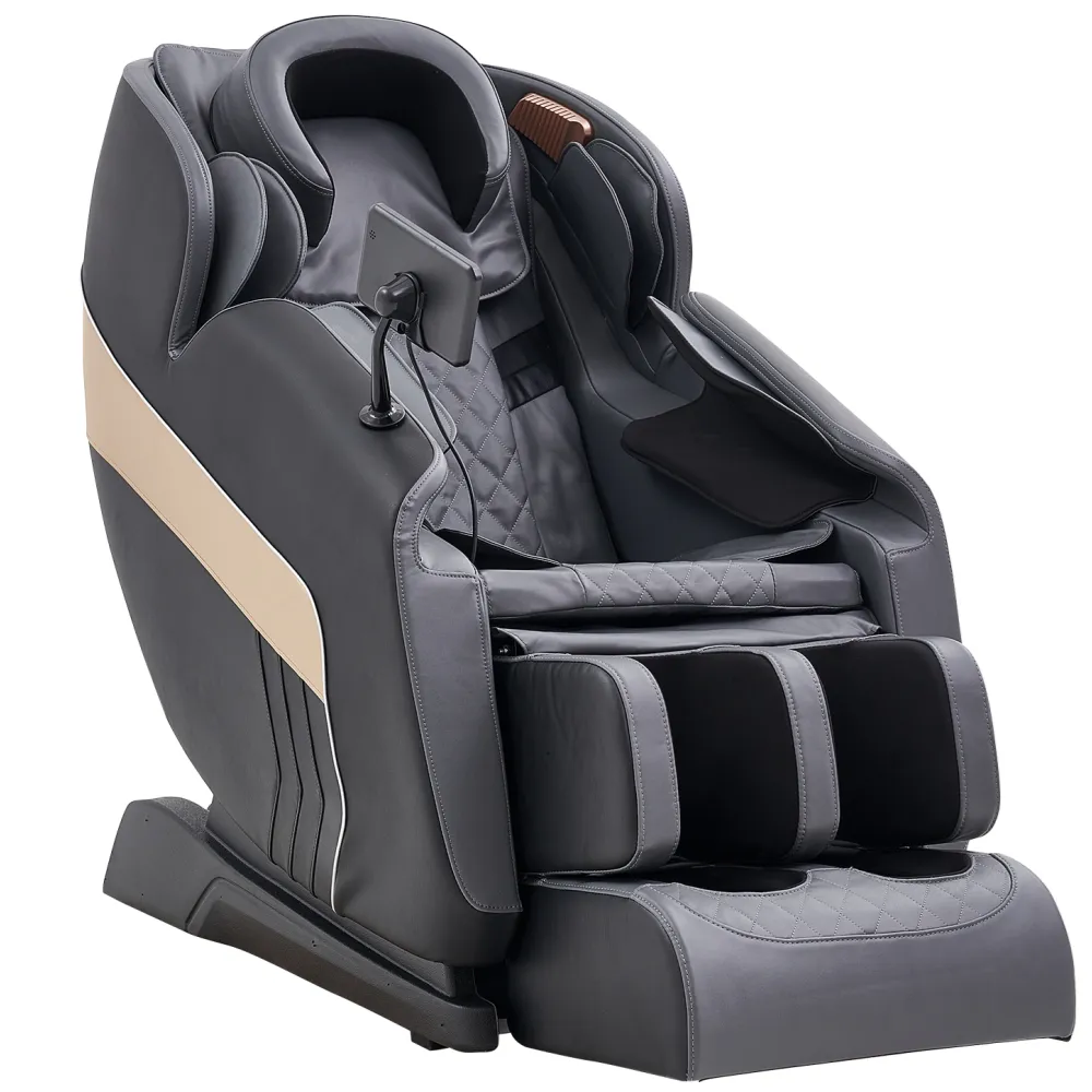 Elétrica 4D Shiatsu Amassar SL Track Salão Reclinável Melhor Cama 3D 0 Gravidade Massagem Calor Shiatsu Full Body Massage Chair