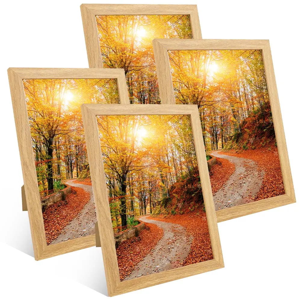 Large size wooden DIY frames for canvas painting gallery wall decor postes wood frame diy wooden photo frame canvas