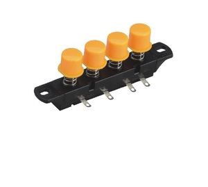 Interruttore a 4 posizioni 3 velocità all'ingrosso durevole selettore a pulsanti per tastiera interruttore per ventola - Product Image 5