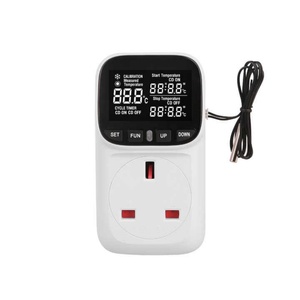 Xtester-Termostato inteligente de alta precisión, interruptor de controlador de temperatura de microordenador con enchufe europeo, - Product Image 3
