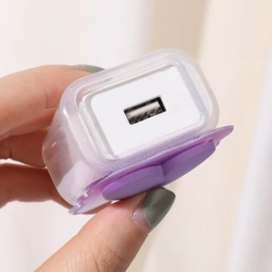 2023 5 In 1 aşk kalp 18w 20w şeffaf kılıf Apple Iphone güç adaptörü için kablo koruyucu kapak ile şarj - Product Image 5