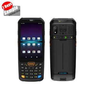 Campione gratuito 4 pollici Android PDA macchina Mobile terminale dati con lettore di codici a barre logistici per inventario sistema POS in magazzino - Product Image 1