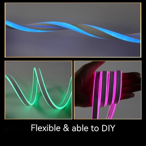 ไฟนีออน LED 12V สำหรับป้าย LED 25cm ต่อการตัดกำหนดได้เองซิลิโคน0612ยืดหยุ่น - Product Image 4