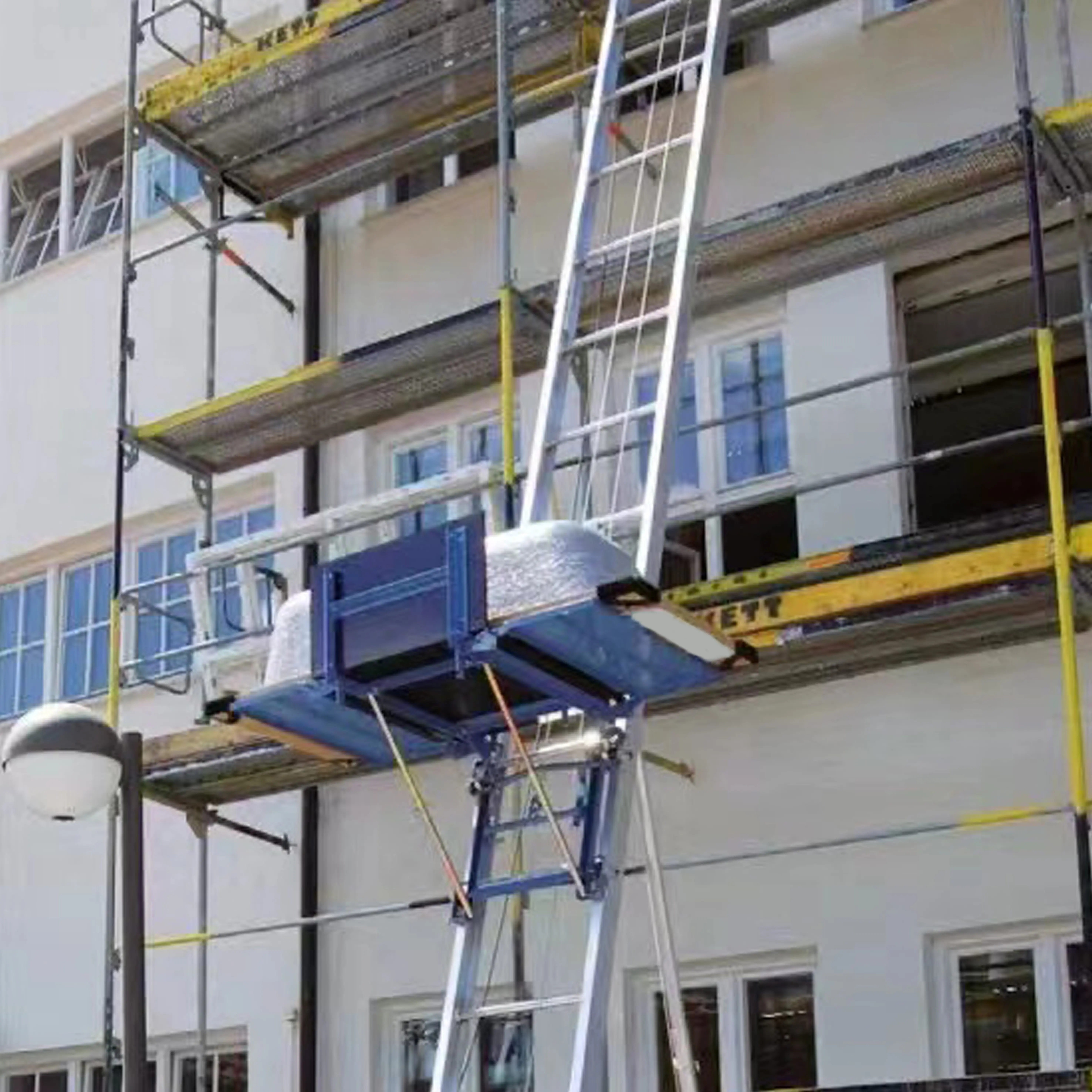 Tùy chỉnh xây dựng thiết bị nâng hạ phèn Thang điện hoist Lift panel năng lượng mặt trời Lift